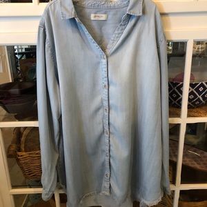 A Beautiful Soul by Alter’d State Soft Denim Shirt